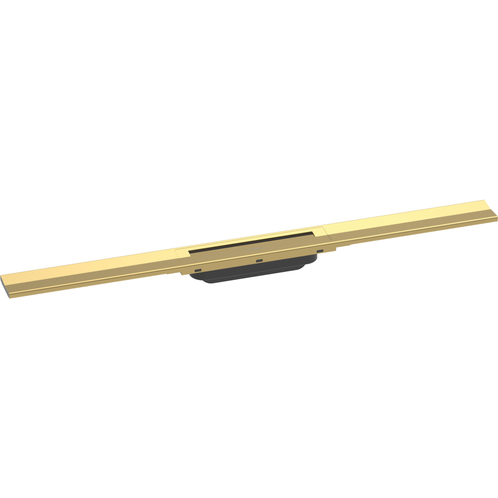 Внешняя часть трапа для душа hansgrohe RainDrain Flex, 80 см, укорачиваемая 56044990, полированное золото