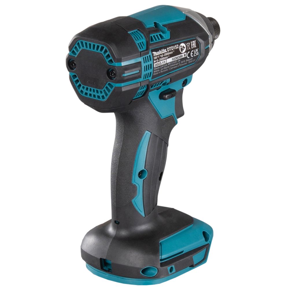 Аккумуляторный шуруповерт Makita DTD152RME, 18 В, 165 Нм, 3500 уд/мин, с 2 АКБ 4 Ач и ЗУ, в кейсе