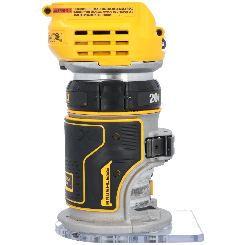 Аккумуляторный кромочный фрезер DEWALT DCW600BP1, 20 В, 25500 об/мин, 55 мм, с АКБ 5 Ач и ЗУ (DCW600BP1-XJ)
