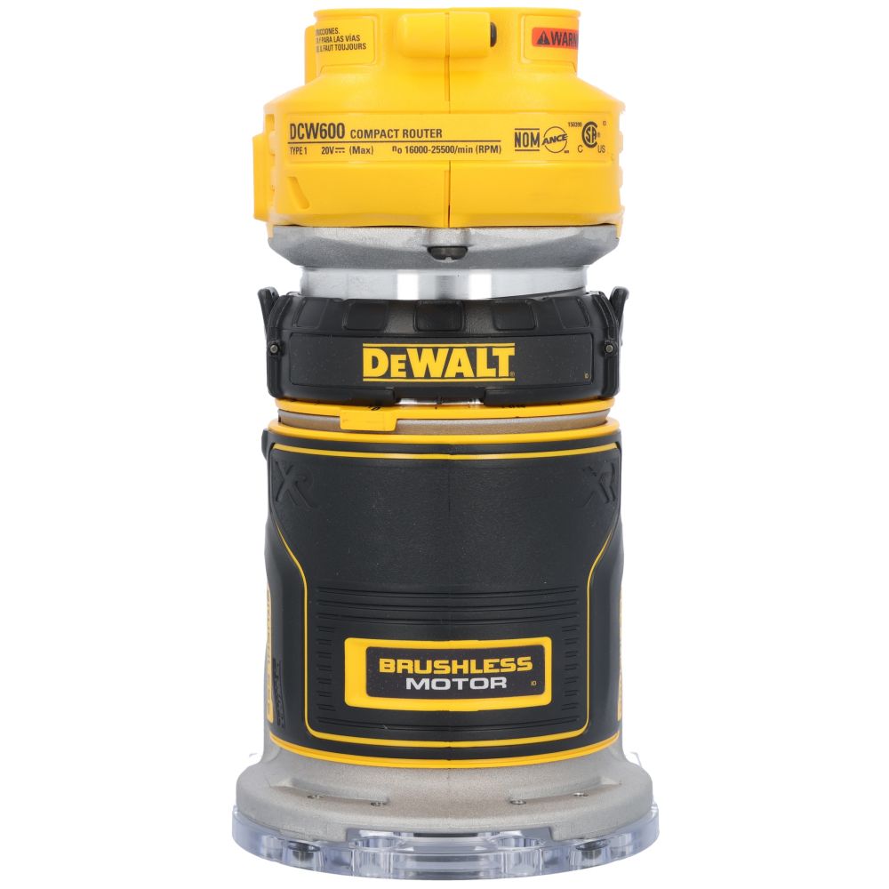 Аккумуляторный кромочный фрезер DEWALT DCW600BP1, 20 В, 25500 об/мин, 55 мм, с АКБ 5 Ач и ЗУ (DCW600BP1-XJ)