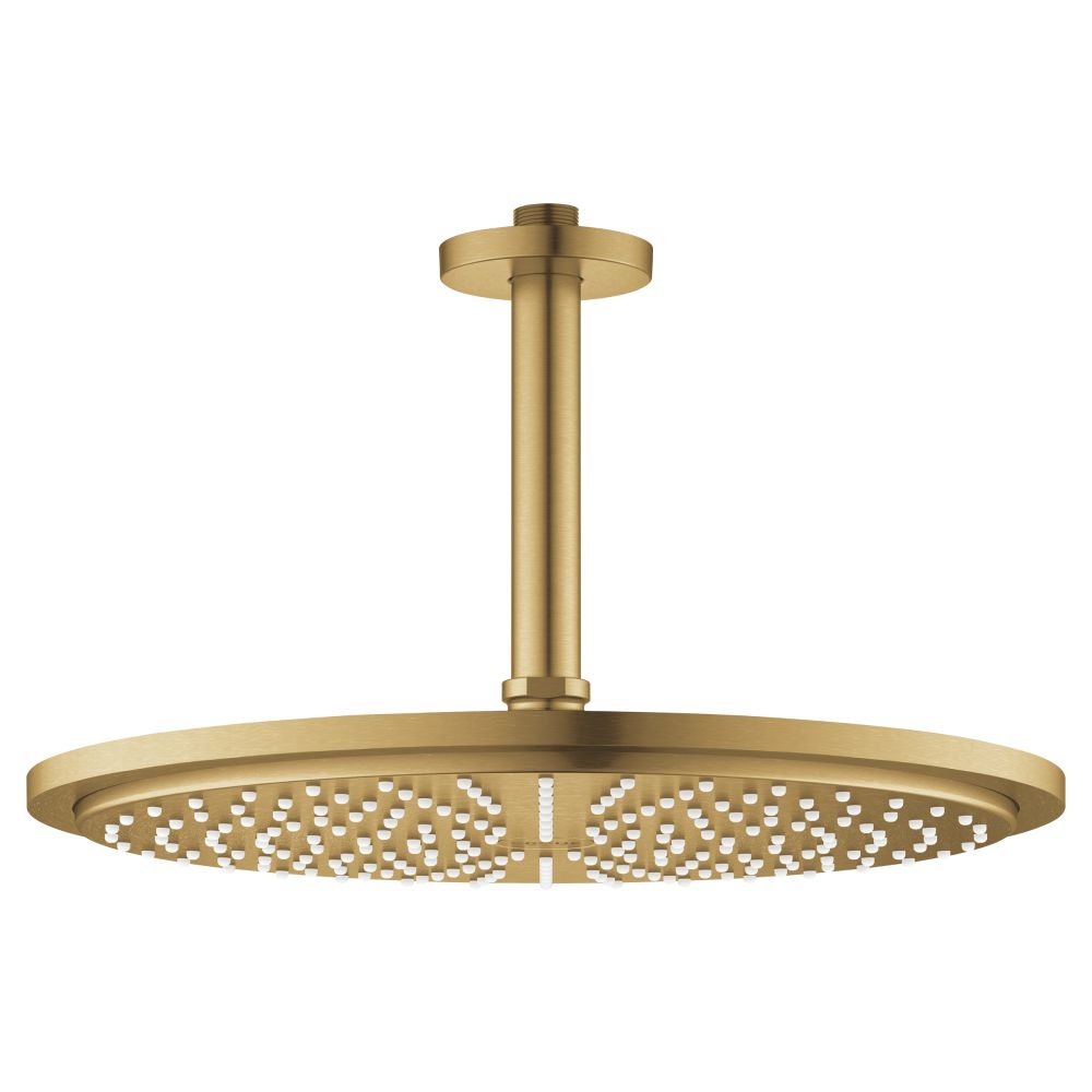 Верхний душ GROHE Rainshower с потолочным кронштейном, холодный рассвет матовый (26067GN0)