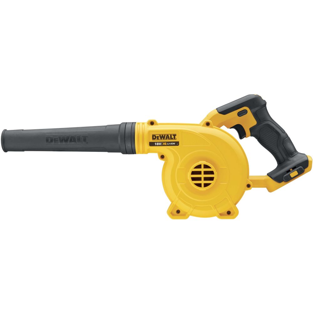 Аккумуляторная воздуходувка DEWALT DCV100P1, 18 В, 168 м³/ч, с АКБ 5 Ач и ЗУ (DCV100P1-XJ)