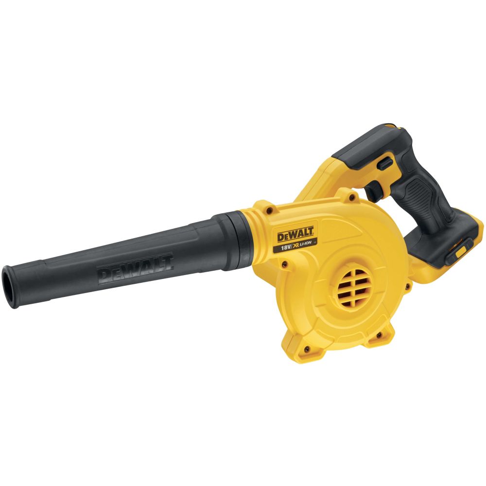 Аккумуляторная воздуходувка DEWALT DCV100P1, 18 В, 168 м³/ч, с АКБ 5 Ач и ЗУ (DCV100P1-XJ)