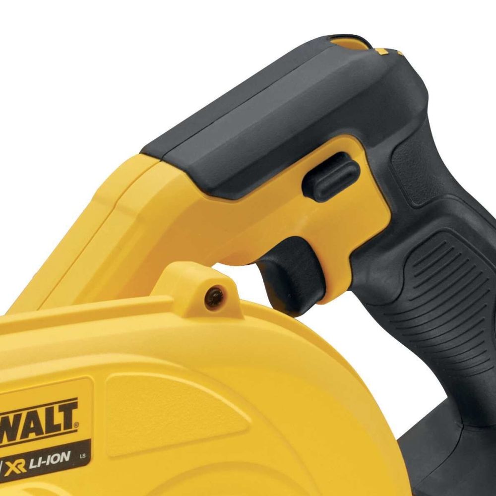 Аккумуляторная воздуходувка DEWALT DCV100P1, 18 В, 168 м³/ч, с АКБ 5 Ач и ЗУ (DCV100P1-XJ)
