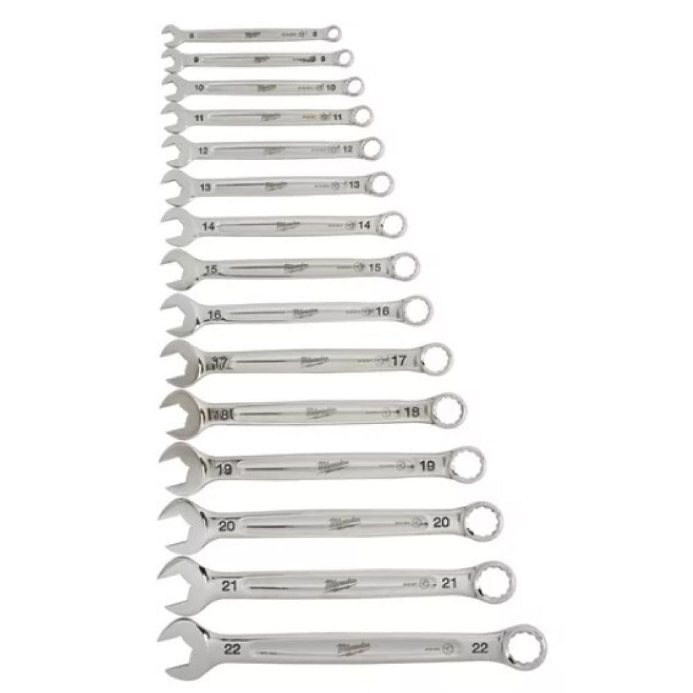 Набор метрических ключей Milwaukee, 15 штук, 4932464258