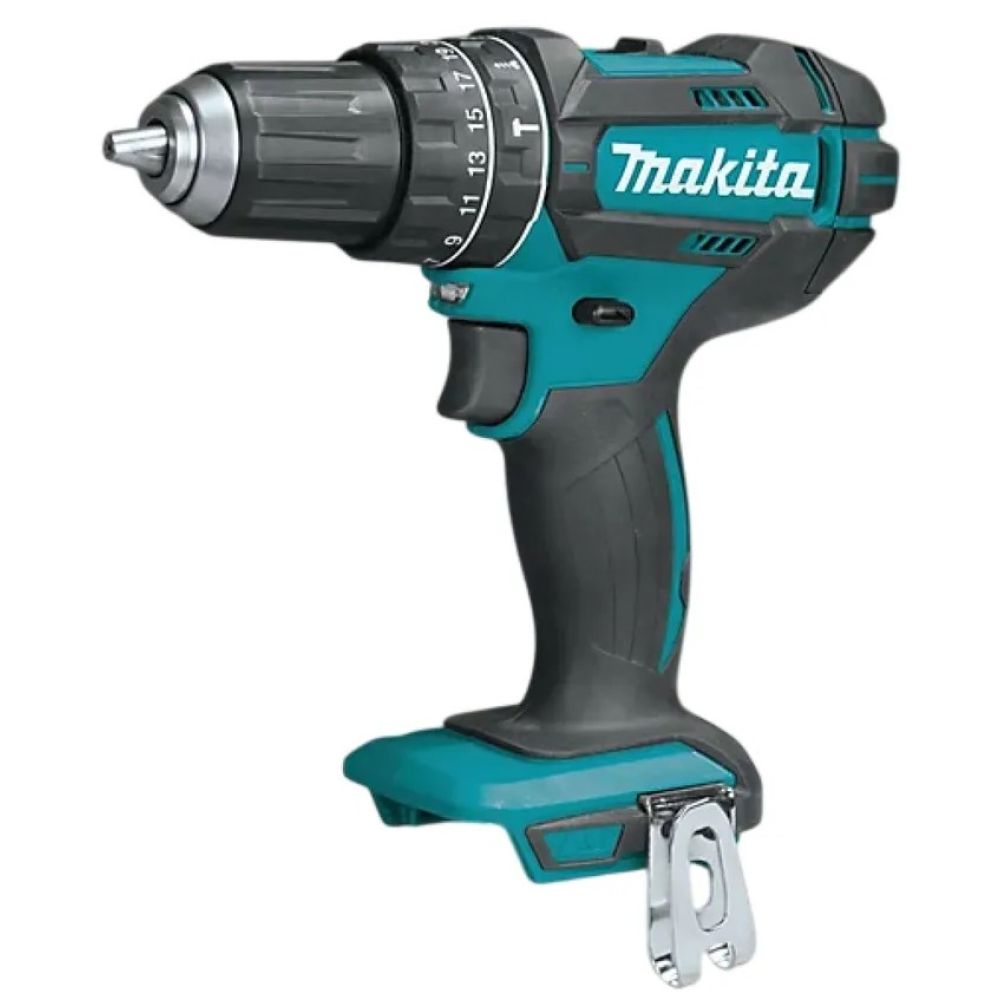 Аккумуляторная ударная дрель-шуруповерт Makita DHP482Z, 18 В, 1900 об/мин, без АКБ и ЗУ