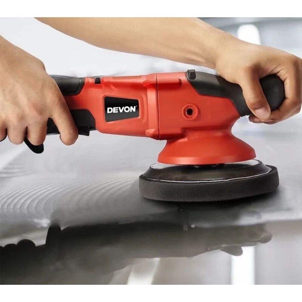 Аккумуляторная полировальная машина Devon, 20 В, 150 мм, 3800 об/мин, без АКБ и ЗУ, 2001-Li-20