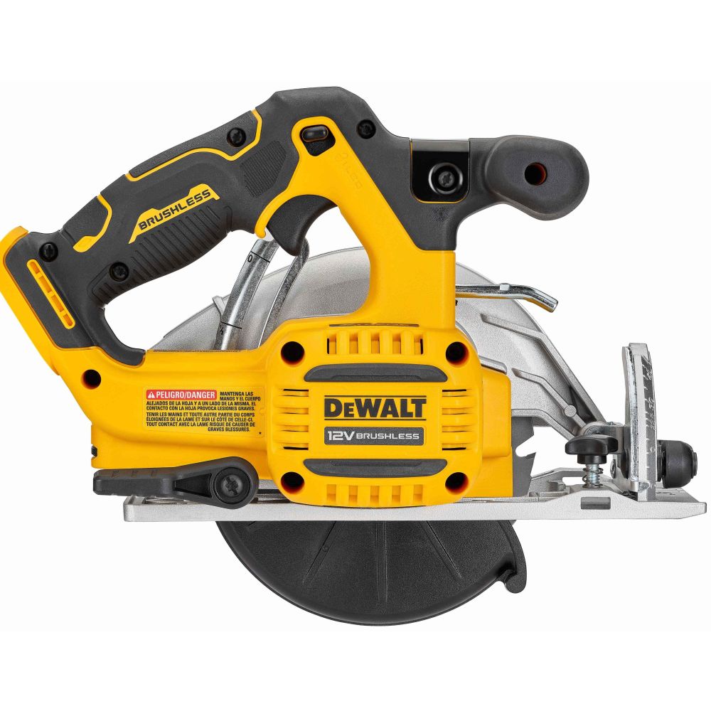 Аккумуляторная дисковая пила DEWALT DCS512L1T, 12 В, 140 мм, 3600 об/мин, с АКБ 5 Ач и ЗУ, в кейсе TSTAK (DCS512L1NT-XJ)