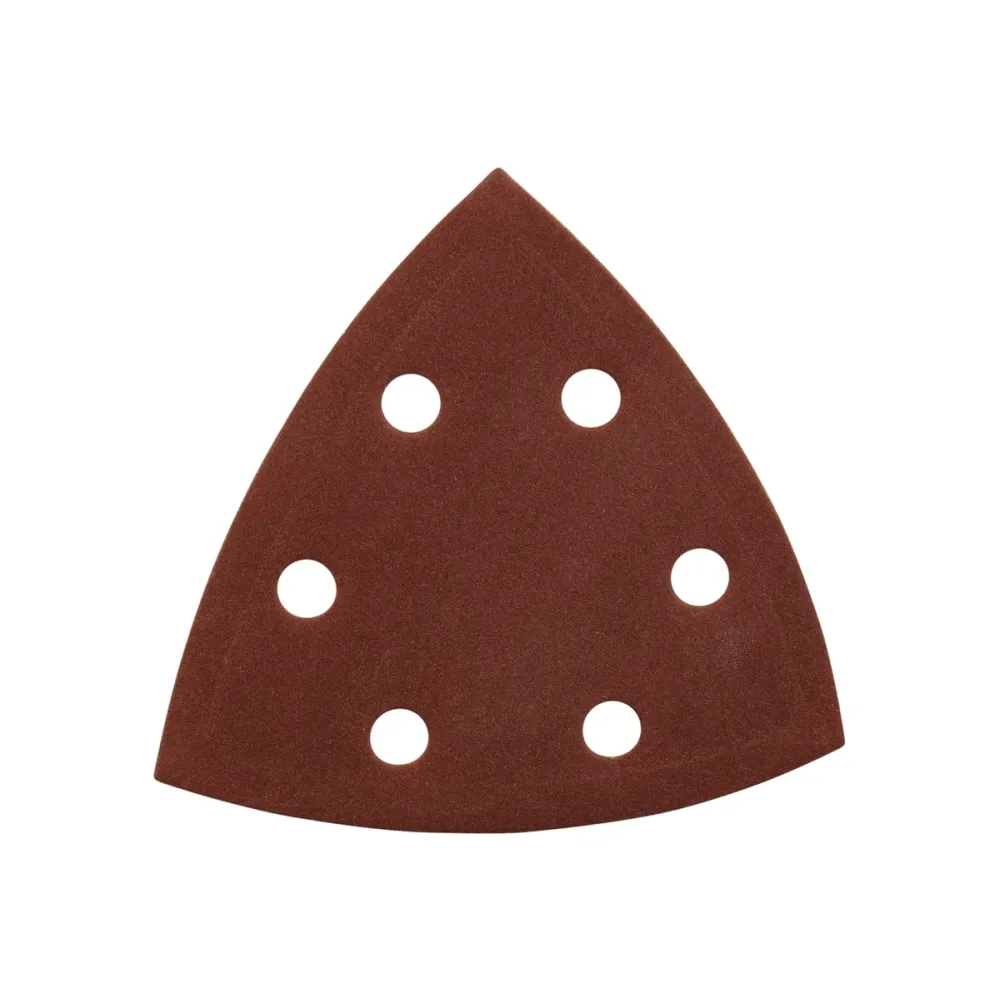 Бумага шлифовальная Makita треугольная на липучке 94 мм, A180 (D-58637)