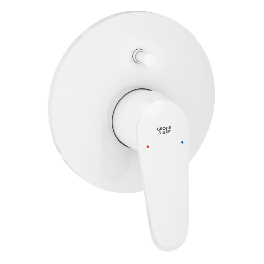 Внешняя часть смесителя для ванны GROHE Eurodisc Cosmopolitan, белая луна (19548LS2)