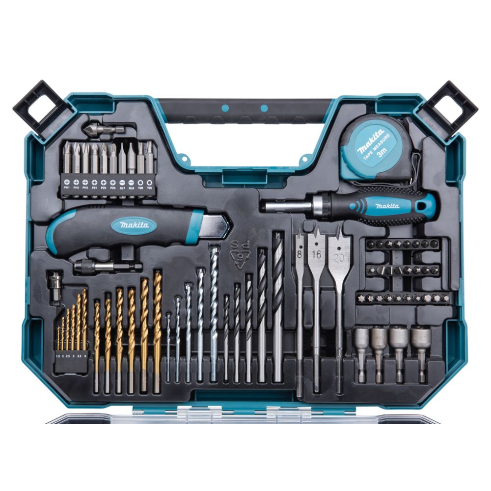 Комплект из 5 наборов ручного инструмента и оснастки Makita MACCESS E-22589, 5х71 шт., в кейсe, (E-22589-5)