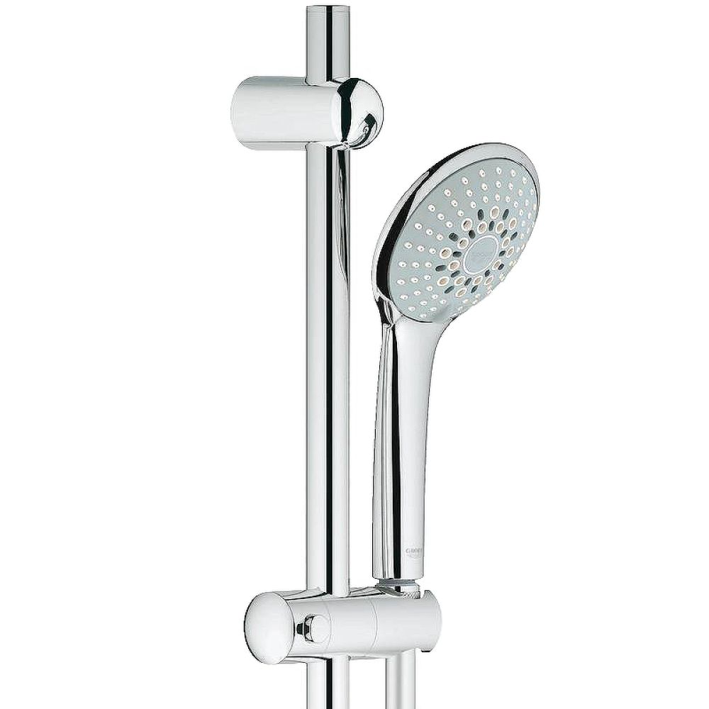 Душевой гарнитур GROHE Euphoria 110 Champagne с мыльницей, 3 режима струи, душевая штанга 900 мм, 17 л/мин, хром (27227001)