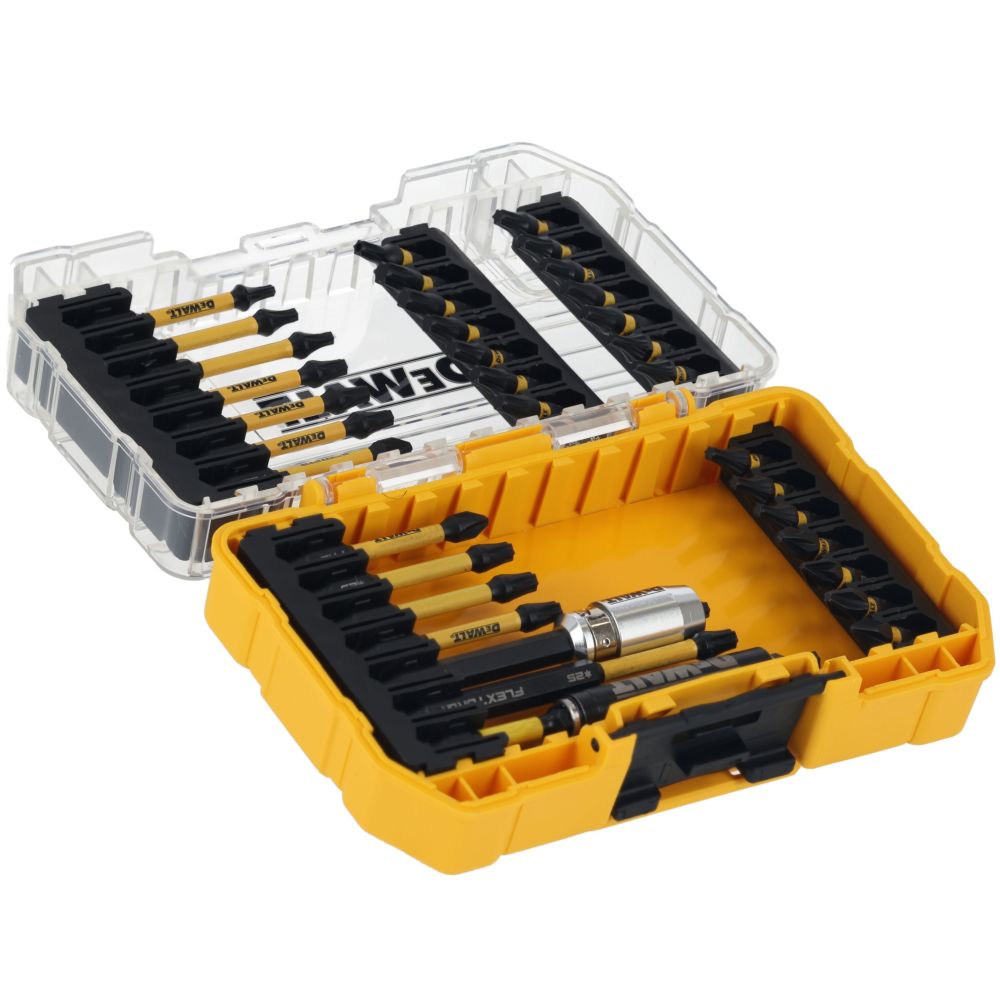 Набор бит и насадок в кейсе DEWALT DT70732T, FLEXTORQ 37 предметов