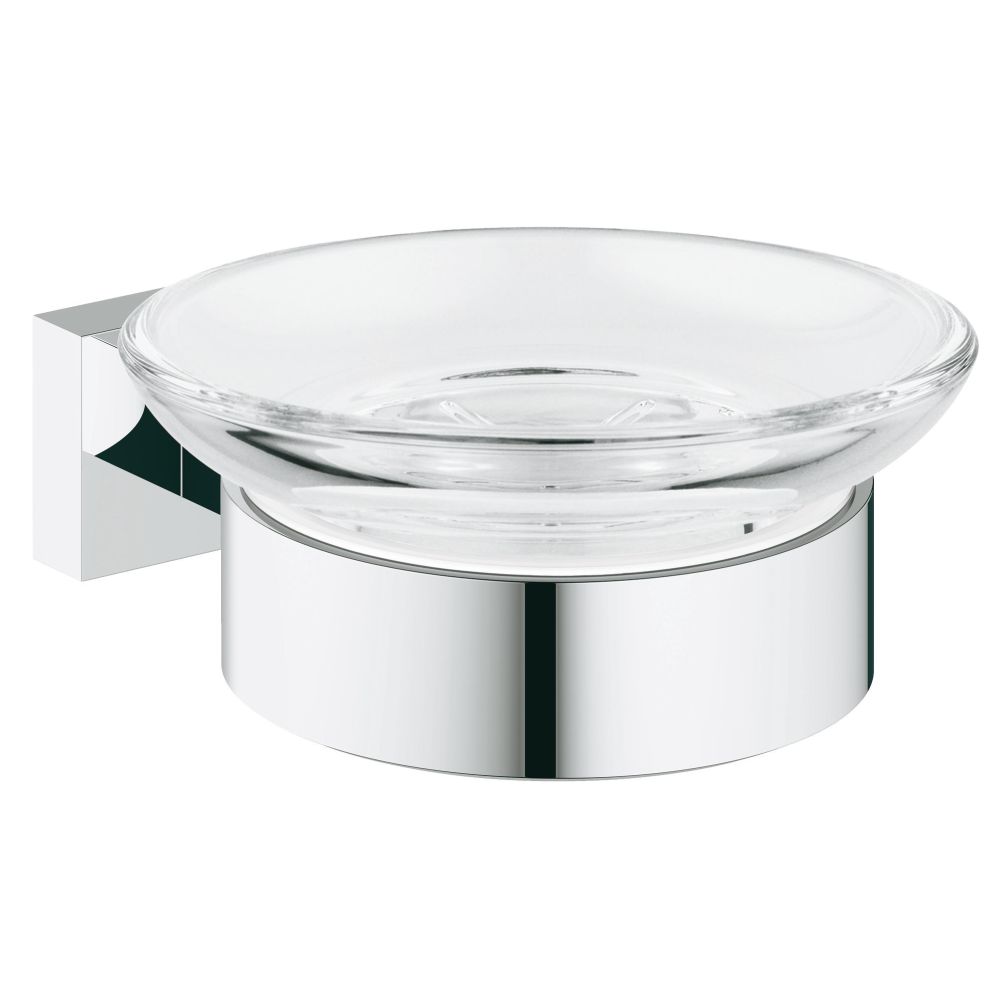 Мыльница с держателем GROHE Essentials Cube, хром (40754001)