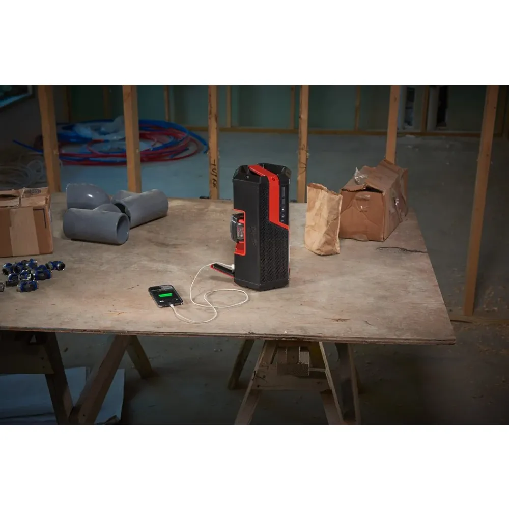 Аккумуляторный динамик Milwaukee M12-18 JSSP-0, 18 В, без АКБ и ЗУ, 4933459275