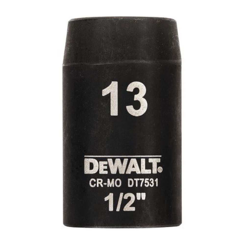 Ударная накидная головка 13MM ½" DEWALT DT7531