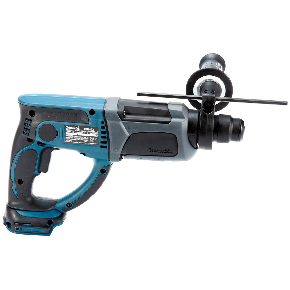 Аккумуляторный набор Makita, 18 В: дрель-шуруповерт DHP485 + перфоратор DHR202, с АКБ 3 Ач и ЗУ, в кейсе