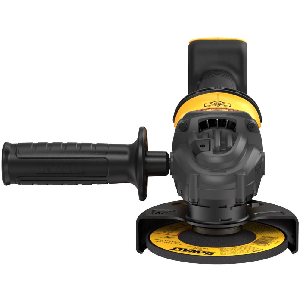 Аккумуляторная угловая шлифмашина DEWALT DCG418T2, 54 В, 125 мм, 9000 об/мин, с 2 АКБ 2 Ач и ЗУ, в кейсе TSTAK