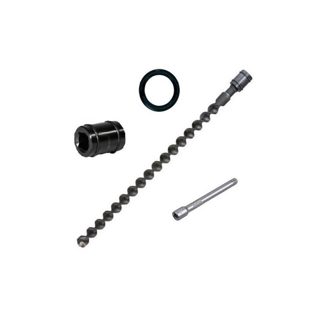 Шнековый бур 3/4" Makita, 25x530x600 (в комплекте муфта, штифт, кольцо), B-54318