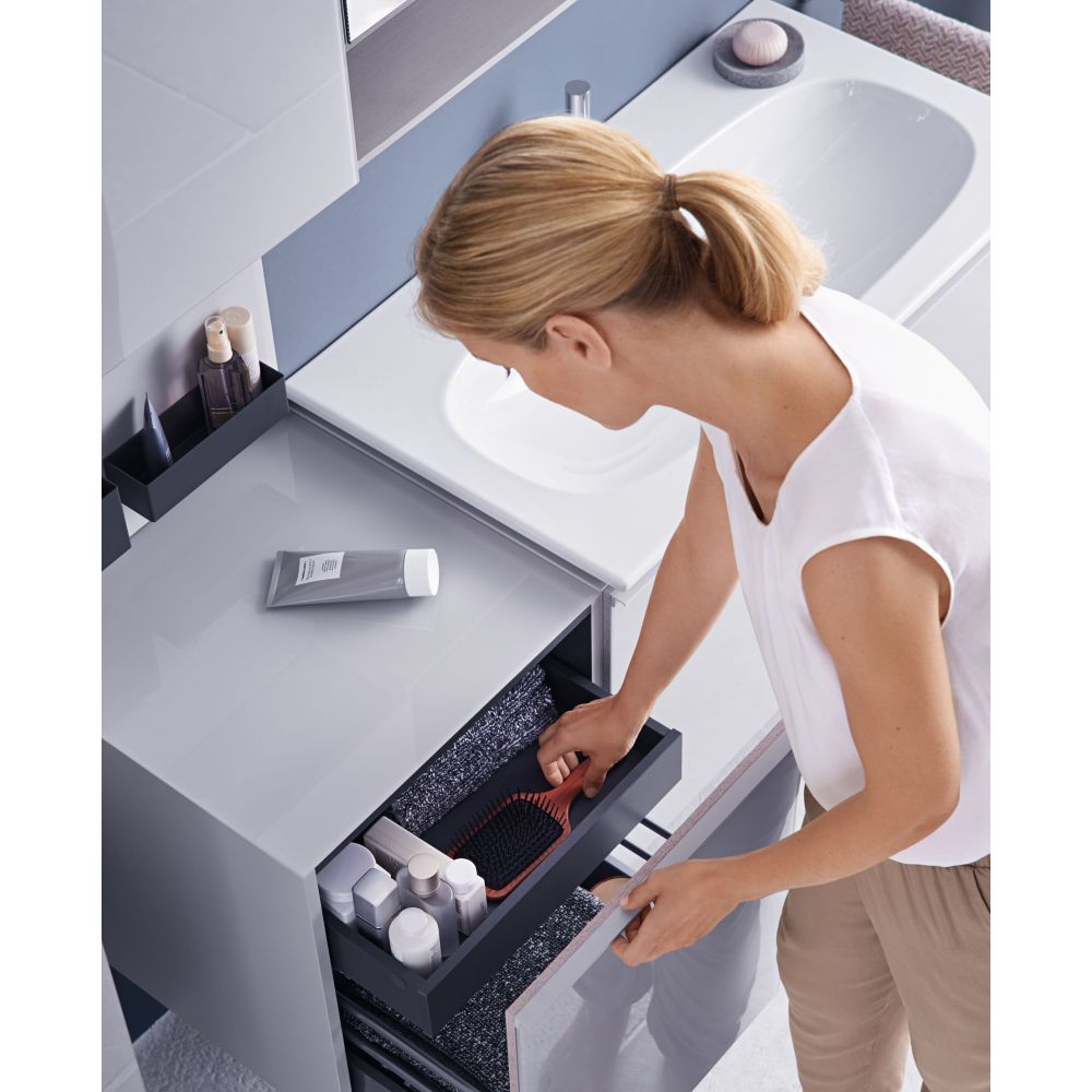 Шкаф-пенал Geberit Acanto 22 см, лавовый, 500.638.JK.2