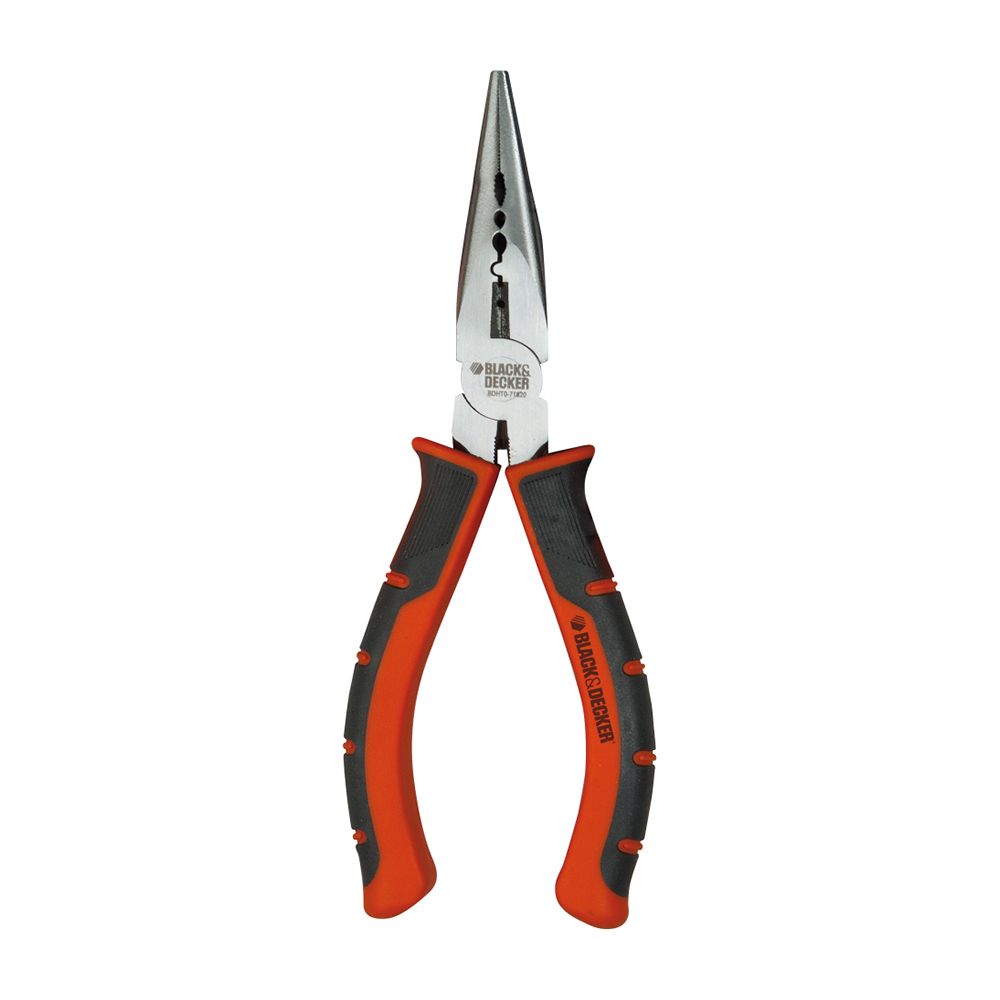 Плоскогубцы с удлиненными губками BLACK+DECKER BDHT0-71620, 150мм