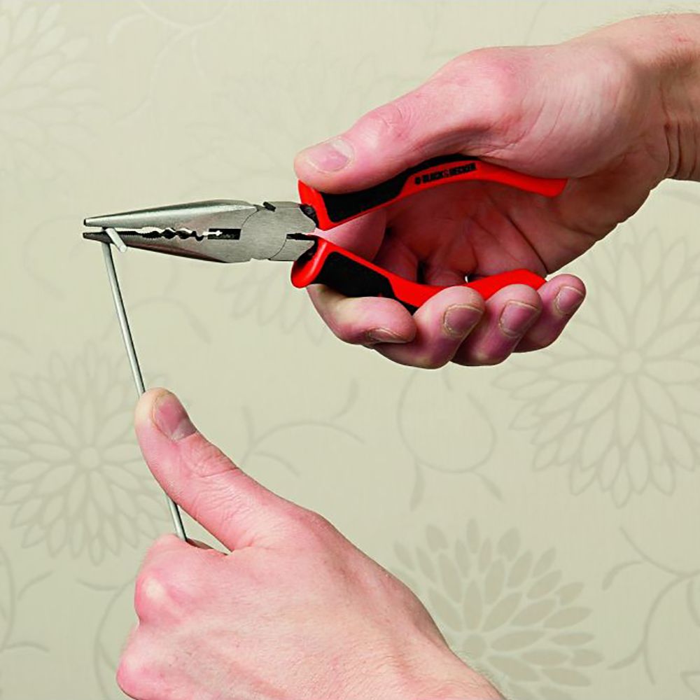 Плоскогубцы с удлиненными губками BLACK+DECKER BDHT0-71620, 150мм