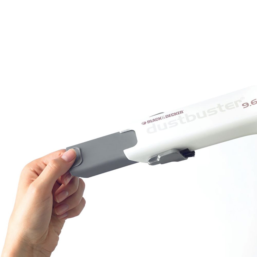 Аккумуляторный пылесос с выдвижным носиком и встроенной щеткой BLACK+DECKER DV9610N