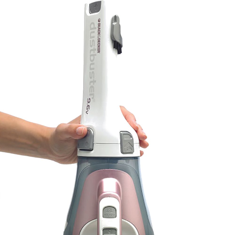 Аккумуляторный пылесос с выдвижным носиком и встроенной щеткой BLACK+DECKER DV9610N