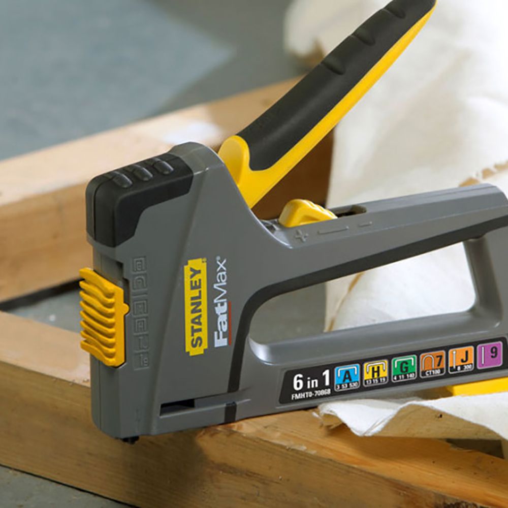 Степлер Light Duty/Heavy Duty/Cable/Brads TR75 FatMax 6 в 1 STANLEY FMHT6-70868