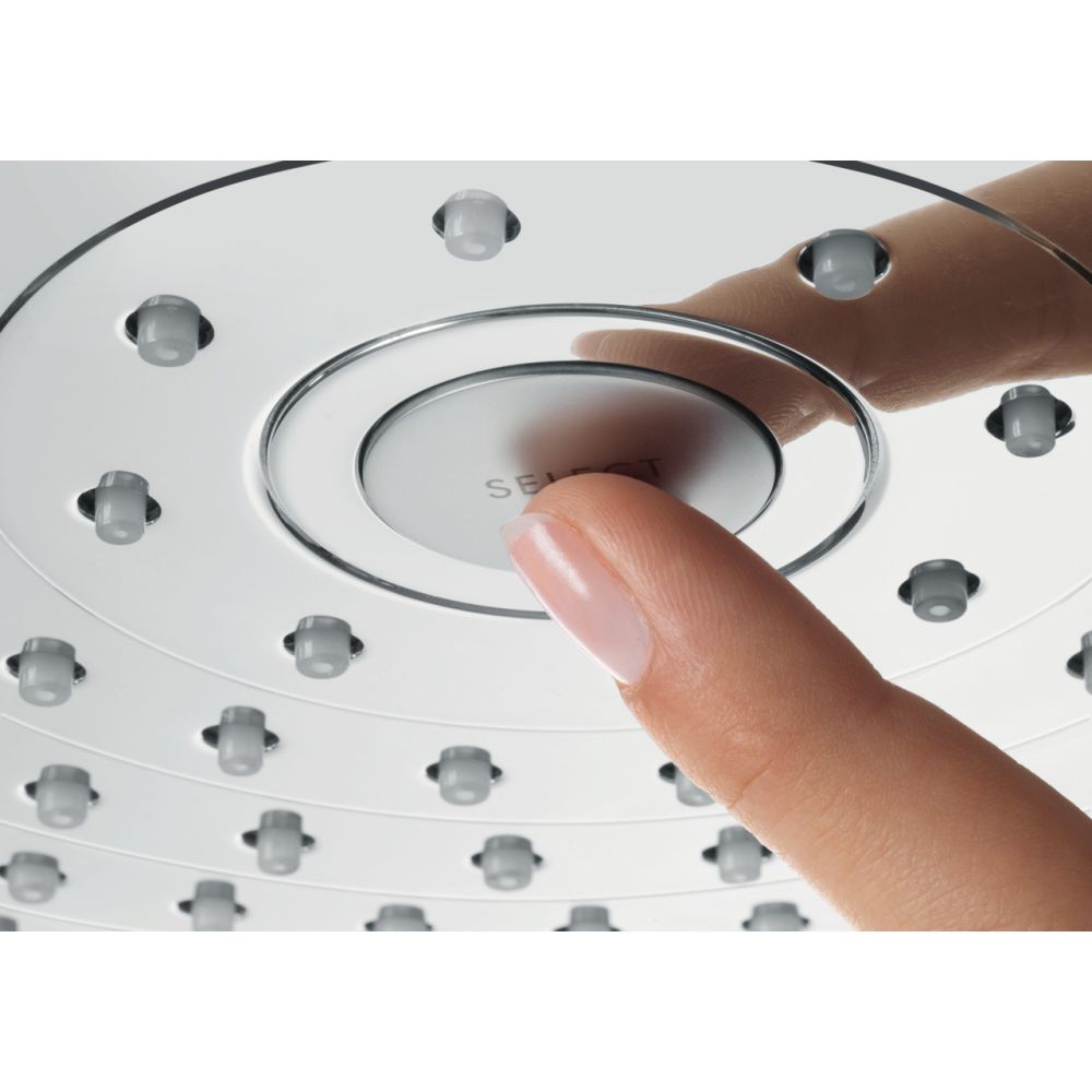 Верхний душ hansgrohe Raindance Select S 240 2jet с настенным кронштейном 26466000, хром