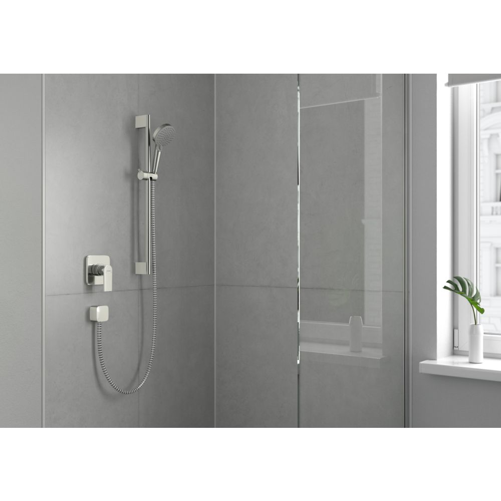 Душевой гарнитур hansgrohe Vernis Blend 100 2jet Vario cо штангой 65 см 26275000, хром