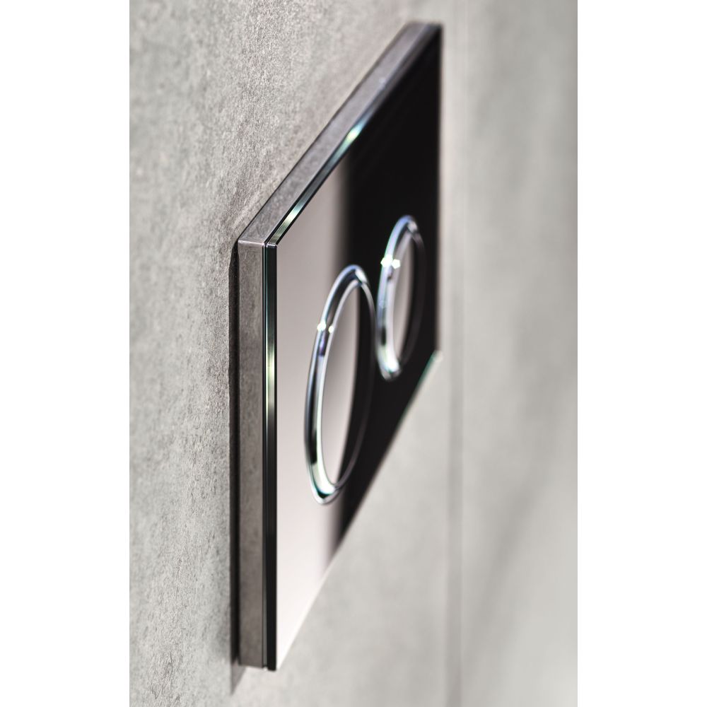 Клавиша смыва Geberit Sigma21, черная, 115.884.SJ.1