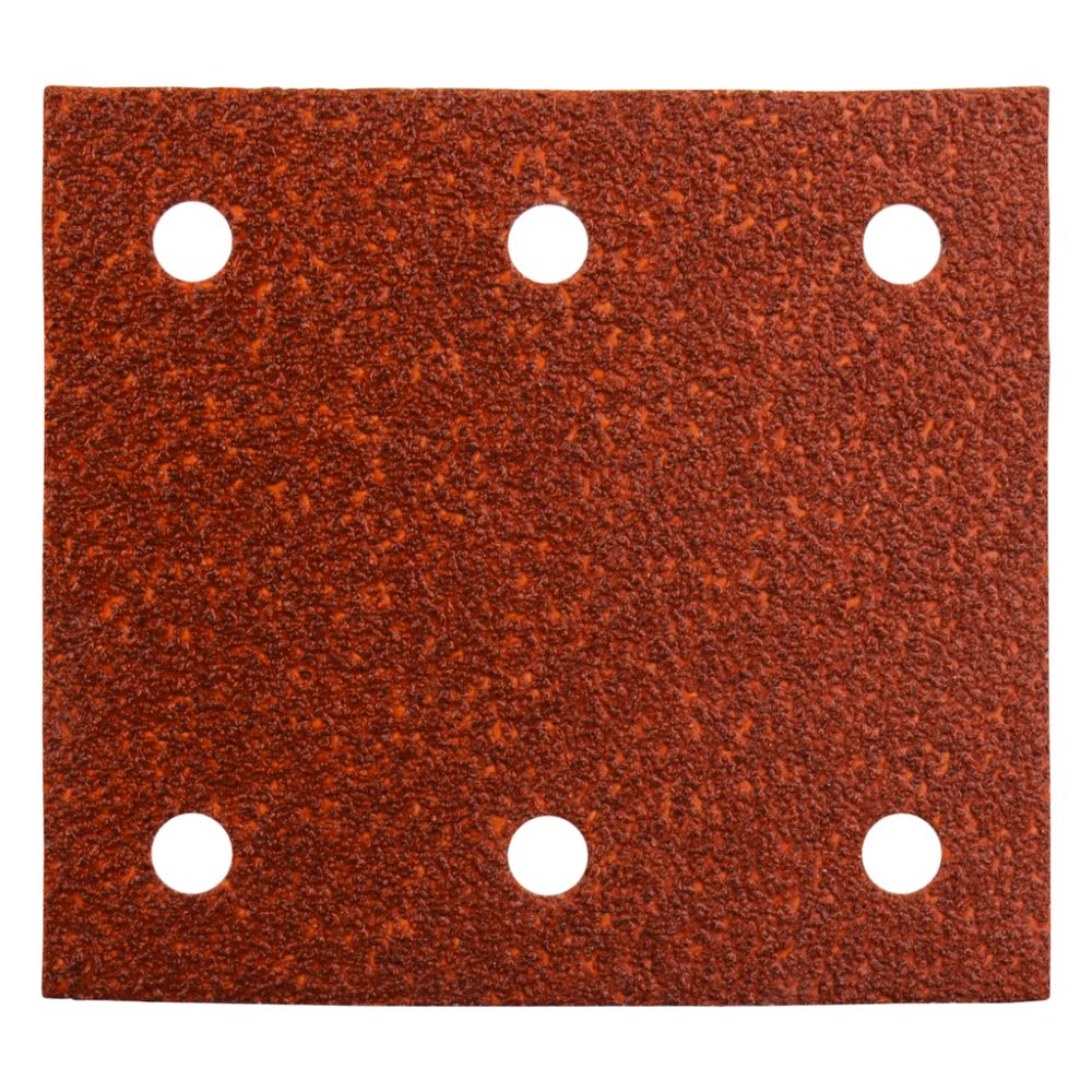 Бумага шлифовальная для шлифмашинок Makita 114х102 мм, K40, цвет красный, 50 шт., P-42416