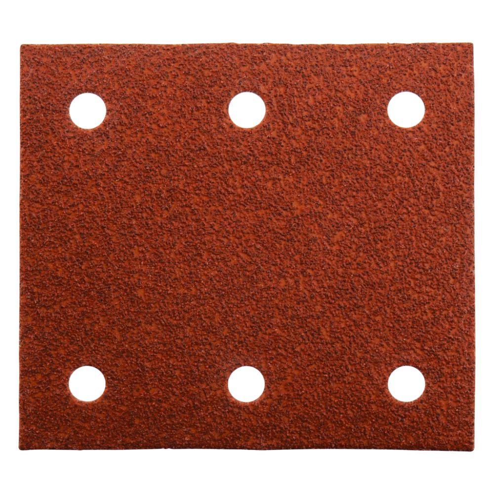 Бумага шлифовальная для шлифмашинок Makita 114х102 мм, K60, цвет красный, 50 шт., P-42422