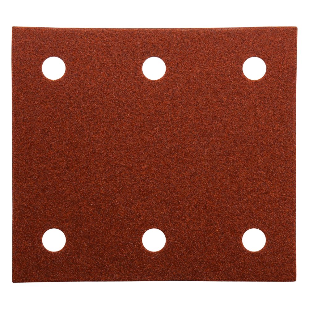 Бумага шлифовальная для шлифмашинок Makita 114х102 мм, K100, цвет красный, 50 шт., P-42444