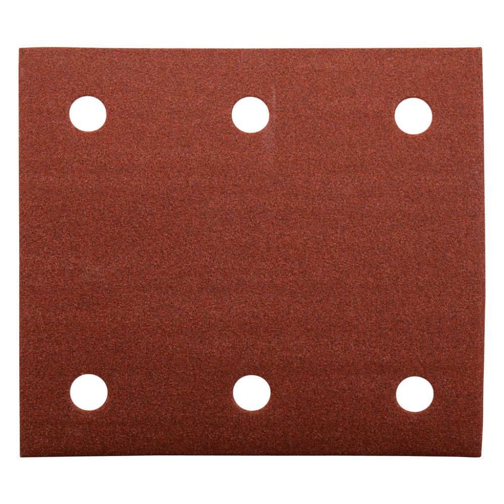 Бумага шлифовальная для шлифмашинок Makita 114х102 мм, K150, цвет красный, 50 шт., P-42466