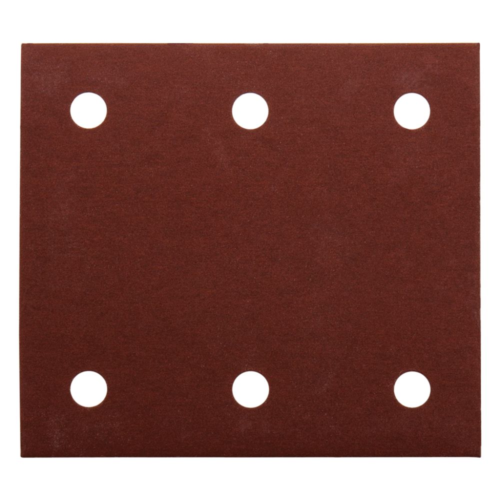 Бумага шлифовальная для шлифмашинок Makita 114х102 мм, K320, цвет красный, 50 шт., P-42494