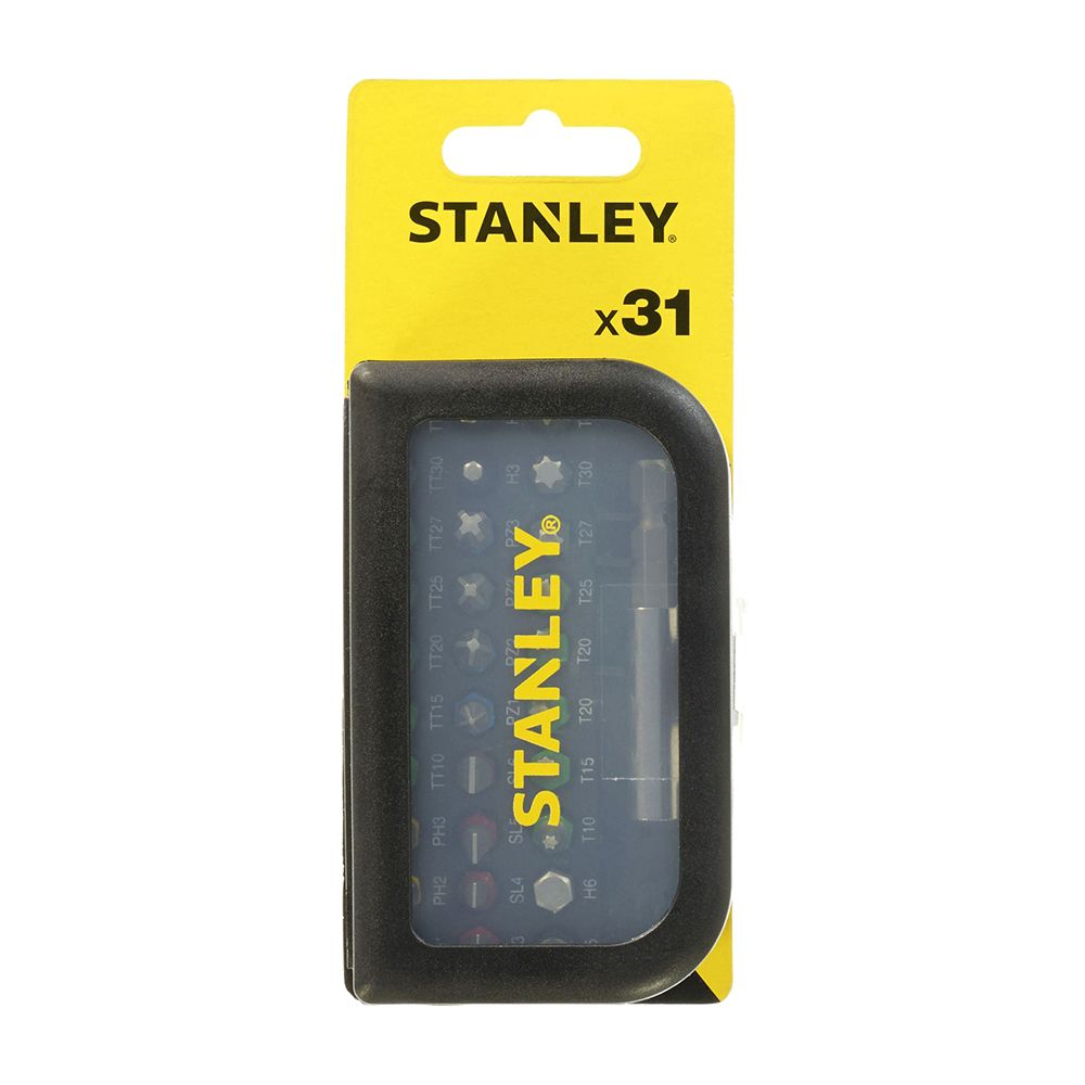 Набор бит и магнитный держатель STANLEY STA60490, 31 шт.