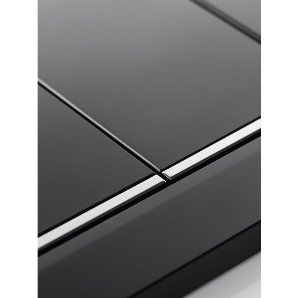 Клавиша смыва Geberit Sigma30, матовый черный, 115.883.14.1