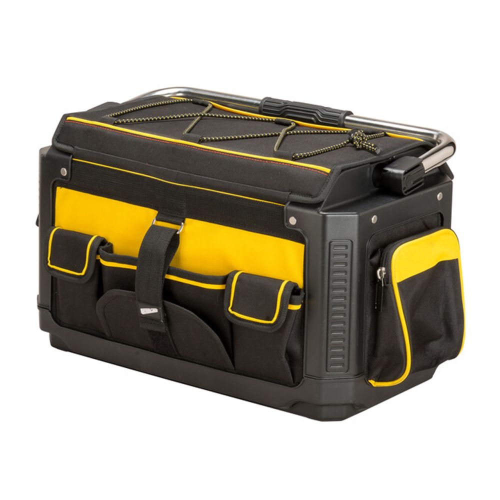 Сумка для инструмента Fatmax Plastic Fabric Tote With Cover открытая с пластмассовым дном нейлоновая 20 STANLEY 1-79-213