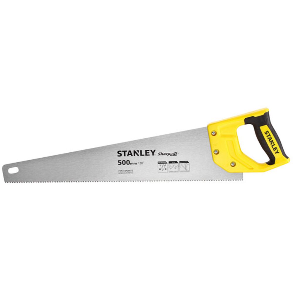 Ножовка Stanley STHT20367-1 SHARPCUT 500mm 7TPI