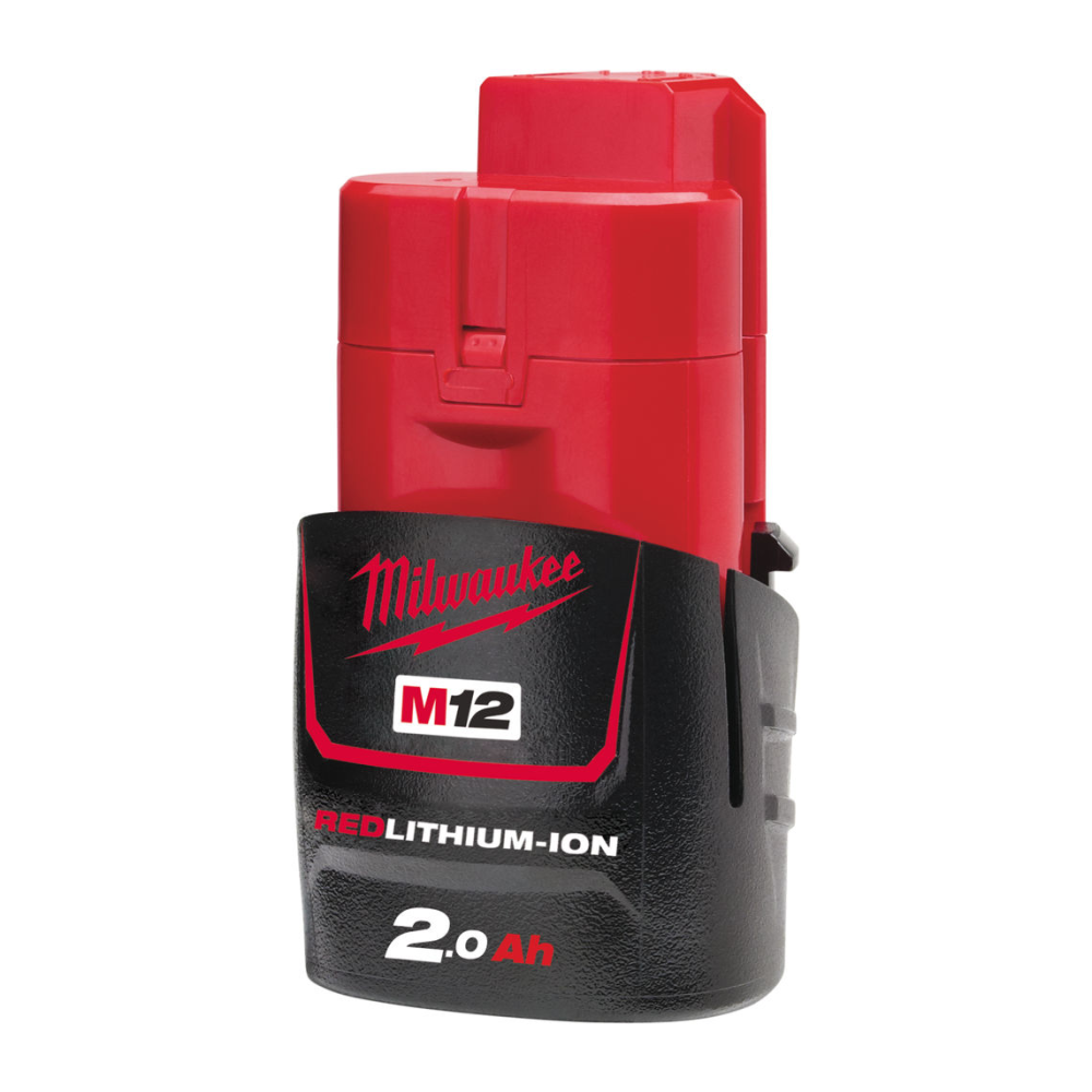 Аккумулятор Milwaukee RED M12 B2, Li-Ion, 12 В, 2 Ач, 4932430064