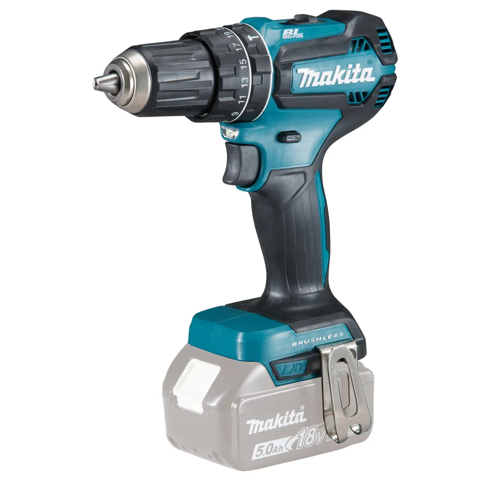 Аккумуляторная ударная дрель-шуруповерт Makita DHP485Z, 1900 об/мин, без АКБ и ЗУ