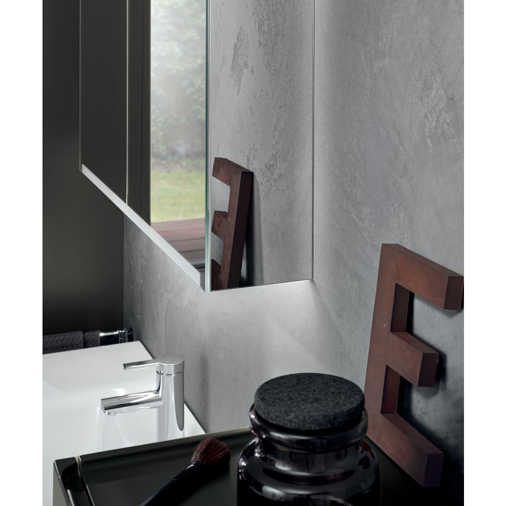 Зеркальный шкаф Geberit Option 75 см, хром, 500.205.00.1