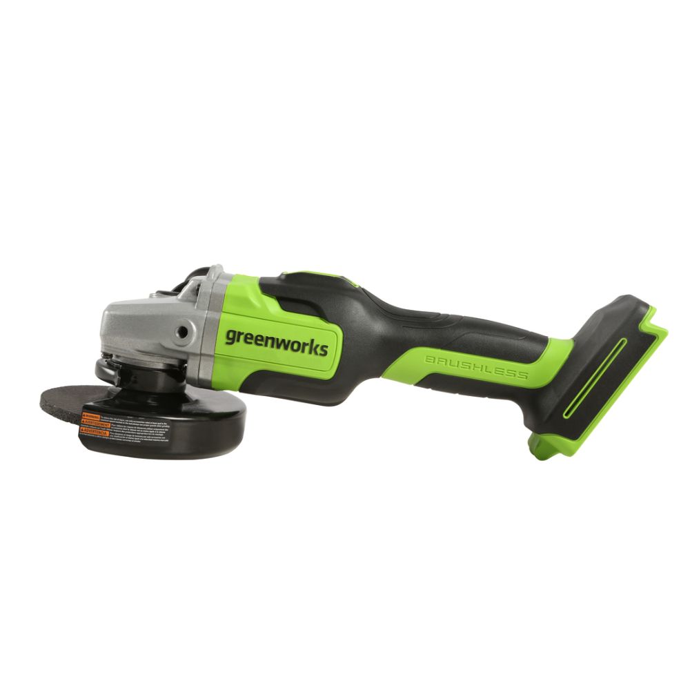 Угловая шлифовальная машина, аккумуляторная Greenworks, 24V, без АКБ и ЗУ, 3200207