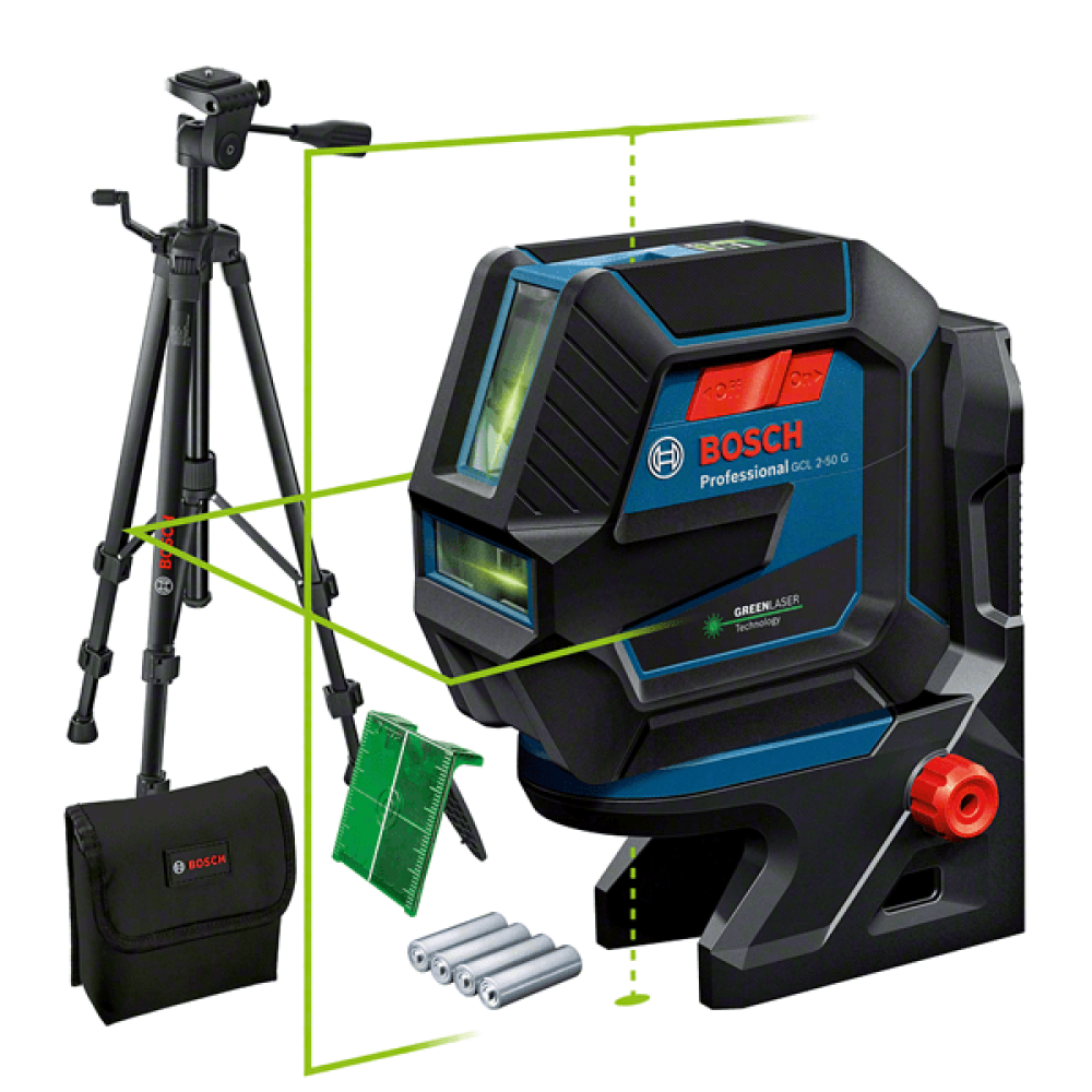 Лазерный нивелир Bosch GCL 2-50 G (0.601.066.M01)