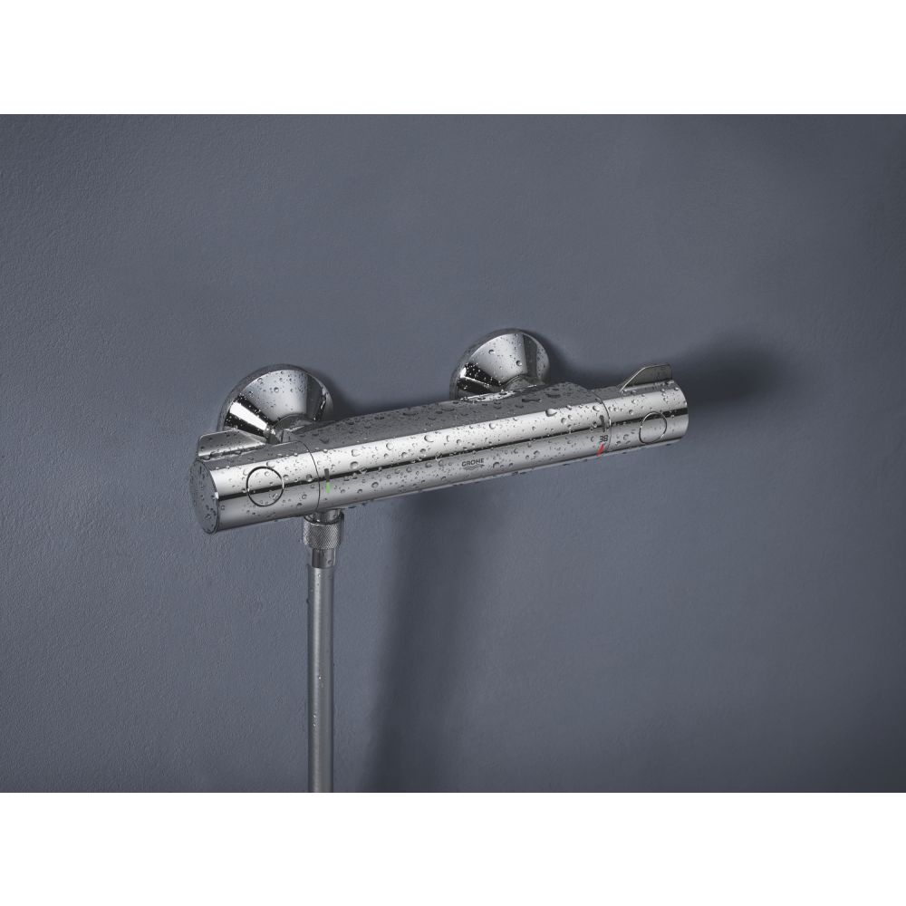 Термостат для душа GROHE Grohtherm 800 с душевым гарнитуром, хром (34565001)