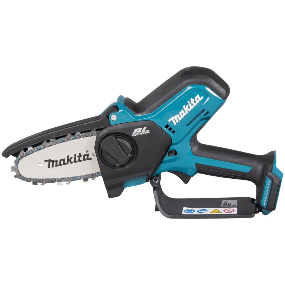 Аккумуляторная цепная пила Makita UC100DWA, 12 В, 10 см, 8 м/с, с АКБ 2 Ач и ЗУ