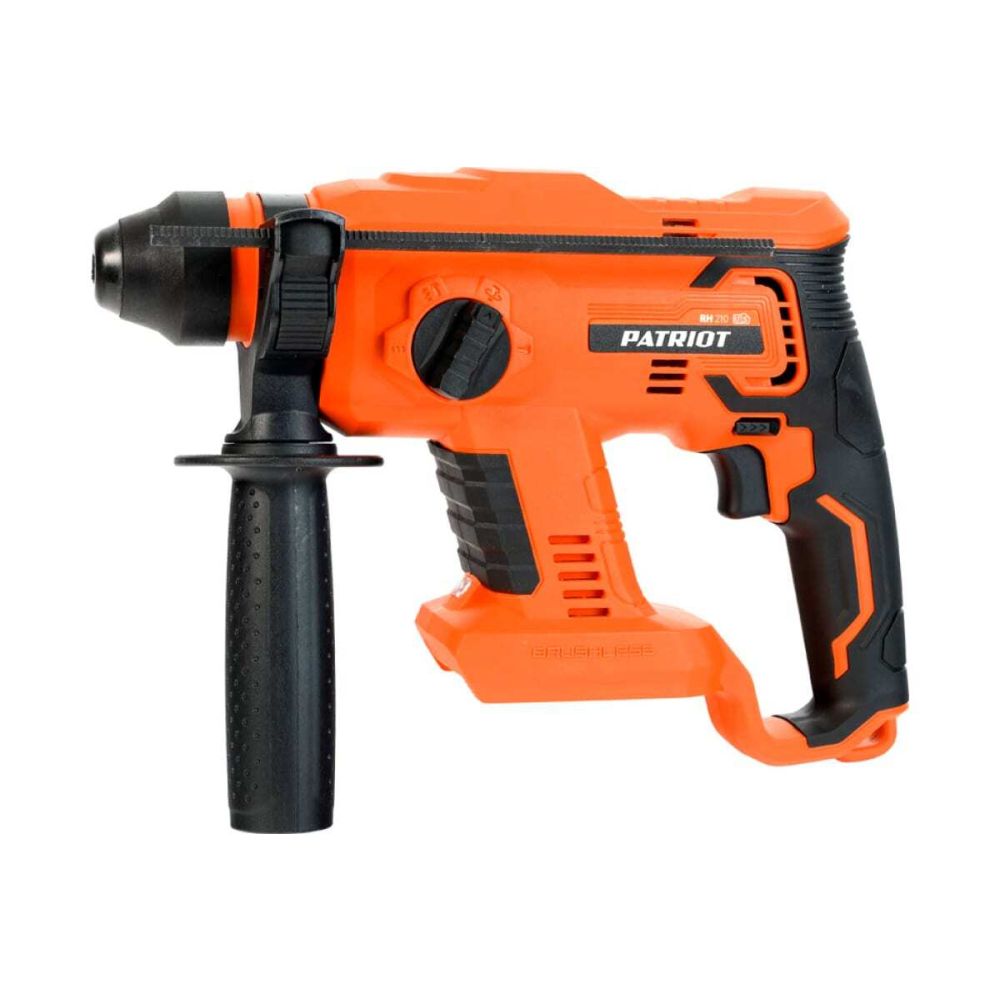 Аккумуляторный бесщёточный перфоратор PATRIOT RH 210UES, 21 В, sds-plus, без АКБ и ЗУ, в кейсе, 110303210