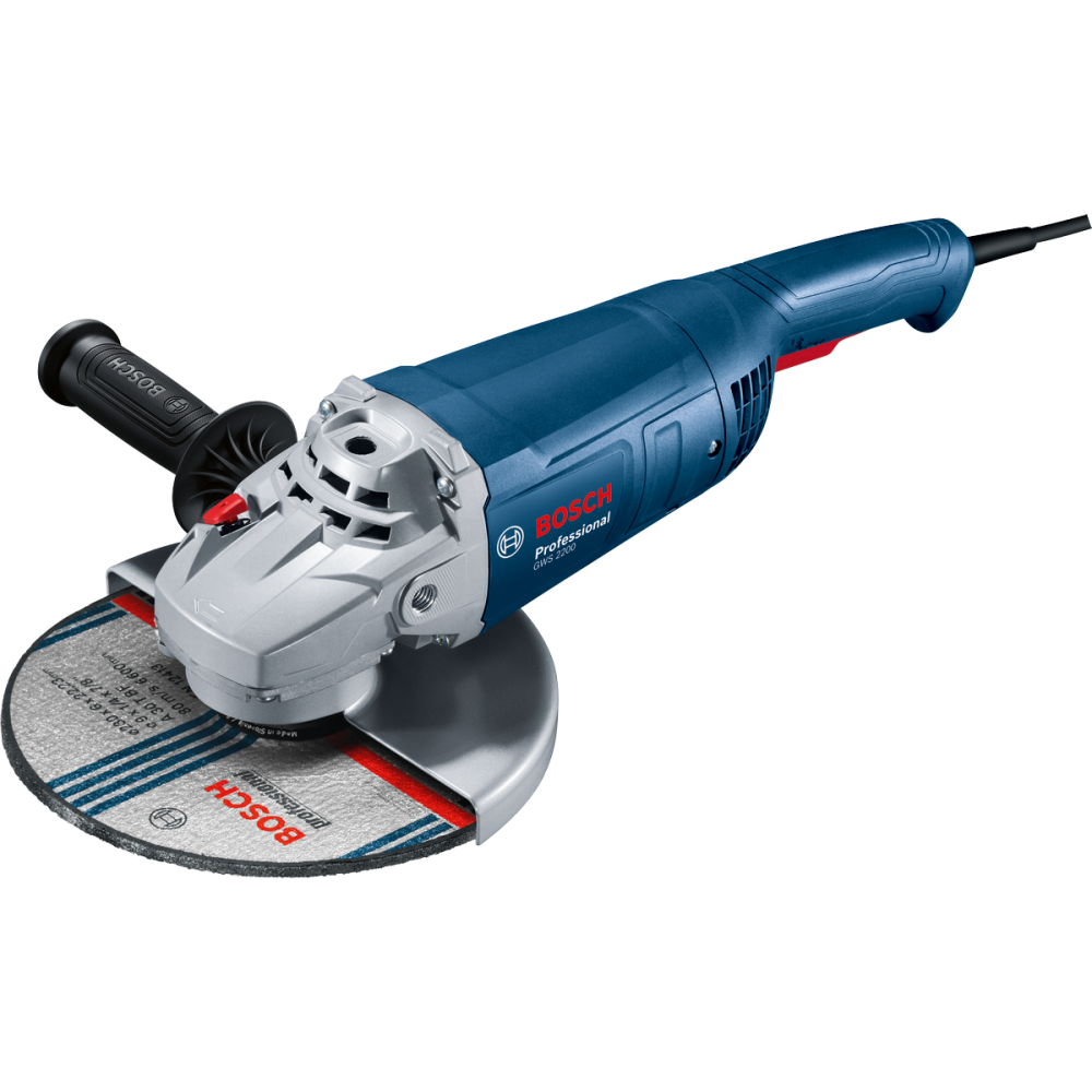 Угловая шлифмашина Bosch GWS 2200, 2200 Вт, 230 мм, 6500 об/мин (0.601.8C1.320)
